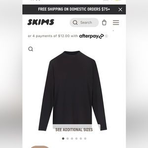 Size small boyfriend collection long sleeve